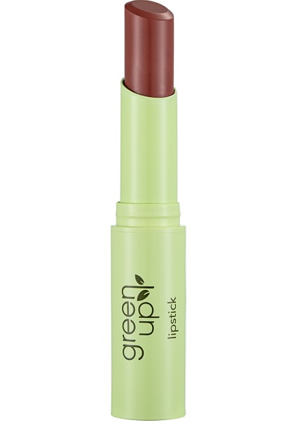 Green Up Vegan Formüllü Yoğun Renk Veren Nemlendirici Stick Ruj (002 Back To Nature) 4251903322171