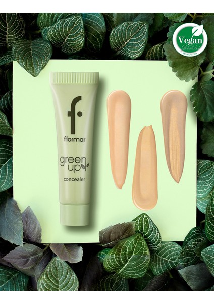 Green Up Vegan Formüllü Doğal Görünüm Veren Likit Kapatıcı (002 Beige) 4251903322256 fırsatları