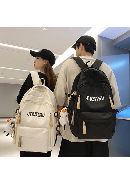 Kore ve Japon Unisex Ortaokul Öğrencileri Sırt Büyük Kapasiteli Seyahat Eğlence Çok Yönlü Çanta (Yurt Dışından) fırsatları