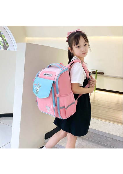 Ilkokul Öğrencilerinin Okul Erkek ve Kız 1-6. Sınıflar Için Çocuk Sırt Yük Azaltıcı Sırt Koruma Karikatür Tam Açık Sırt Çantası (Yurt Dışından) fırsatları