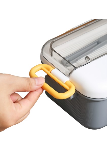 Bento 900ML Lunchbox Yeni Koleksiyon 1 Katlı 3 Bölmeli Çelik Sefer Tası Yemek Kutusu fırsatları