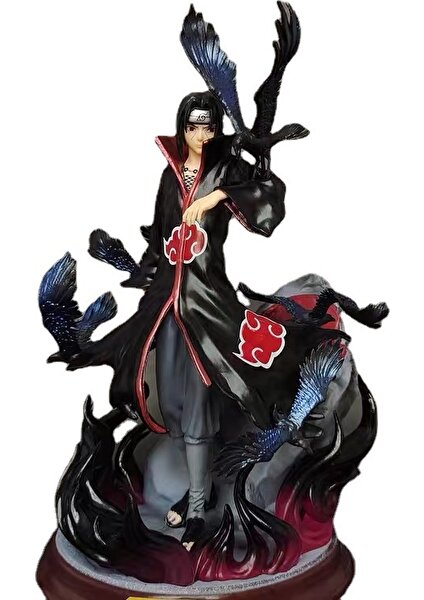 Naruto Palace Itachi Hand-Run Yeni Çift Başlı Süs Modeli (Yurt Dışından)