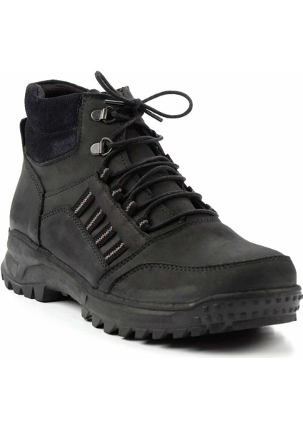 Siyah Nubuk Leather Erkek Outdoor Bot E02795071101 modelleri