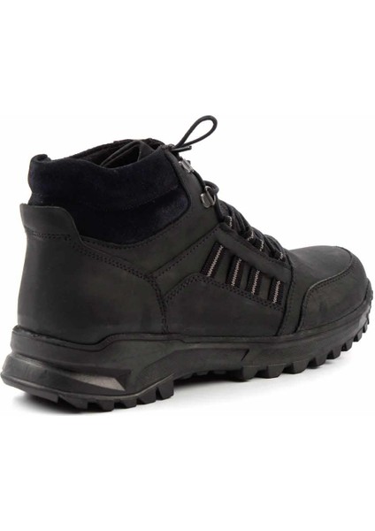 Siyah Nubuk Leather Erkek Outdoor Bot E02795071101 fırsatları