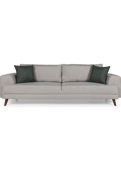 Nobis Yataklı Kanepe Keten Krem fırsatları