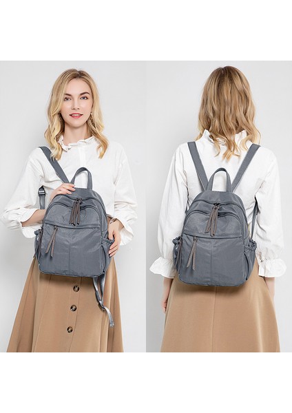 Omuzdan Askili Kadın Moda Oxford Kumaş Sırt Üniversite Öğrencisi Okul Edebi Seyahat Çanta (Yurt Dışından) modelleri