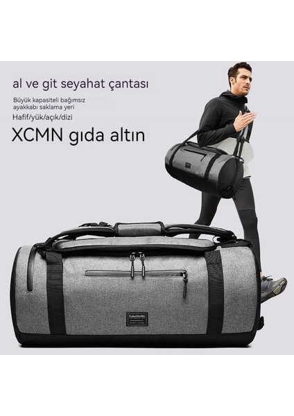 Kuru ve Islak Ayırma Spor Çok Fonksiyonlu Seyahat Erkek Sırt Spor Gelgit Çantası (Yurt Dışından) fiyatları