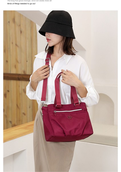 Kadın Moda Trendi Omuzdan Askili Büyük Kapasiteli Çok Katmanlı Taşınabilir Eğik Sırt Seyahat Koltuk Altı Çanta (Yurt Dışından) fiyatları