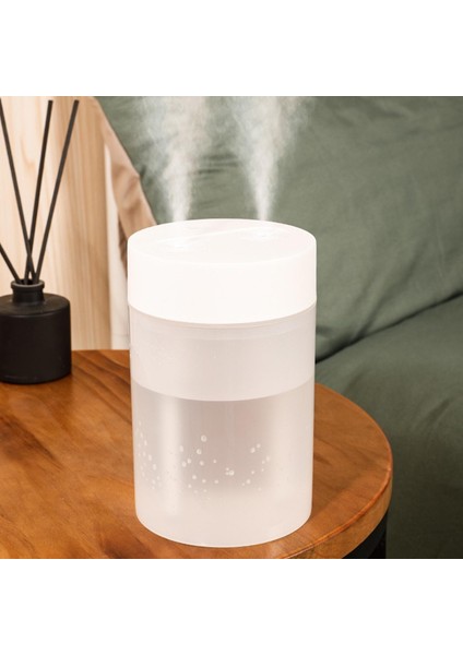 Kesoto USB Hava Nemlendiricisi Aromaterapi Difüzör Ofis Ev Araba Beyaz Çift (Yurt Dışından) modelleri