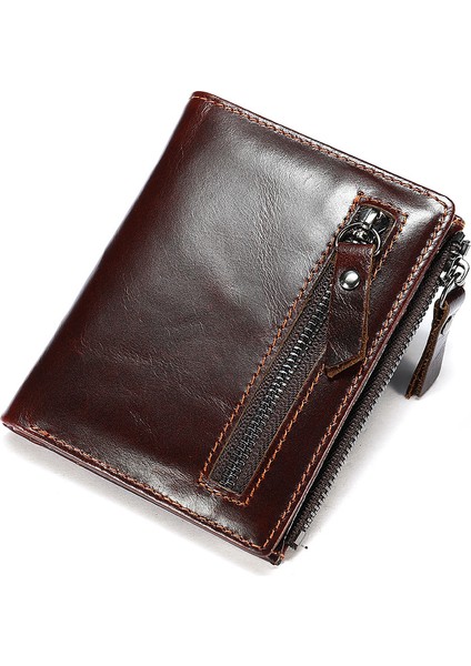 Erkek Kısa Üst Katman Dana Cüzdanı (Yurt Dışından)