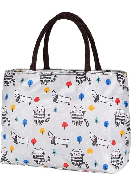 Kanvas Çanta Öğle Yemeği Çantası Bayan Omuz Çantası (Yurt Dışından)