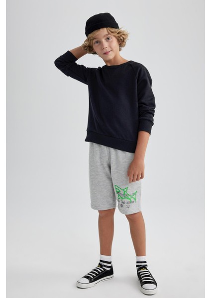 Erkek Çocuk Bisiklet Yaka Sweatshirt fiyatları