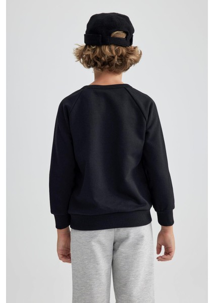 Erkek Çocuk Bisiklet Yaka Sweatshirt fırsatları