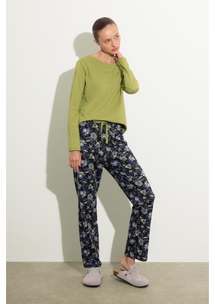 Fall in Love Regular Fit Uzun Kollu Pijama Takımı A9921AX23AU fiyatları