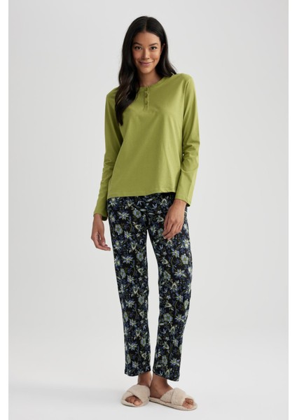 Fall in Love Regular Fit Uzun Kollu Pijama Takımı A9921AX23AU modelleri