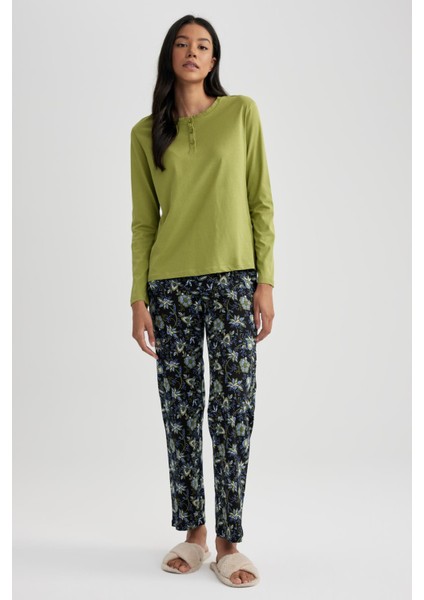 Fall in Love Regular Fit Uzun Kollu Pijama Takımı A9921AX23AU fırsatları