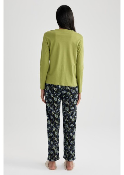 Fall in Love Regular Fit Uzun Kollu Pijama Takımı A9921AX23AU