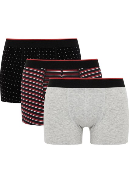 Regular Fit 3'lü Boxer Z6156AZ23SP
