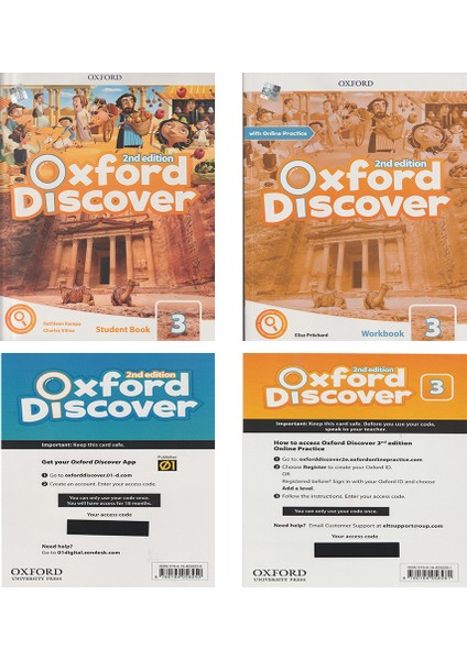 Oxford Discover Level 3 Student's Book Workbook With Online Practice 2nd Edition