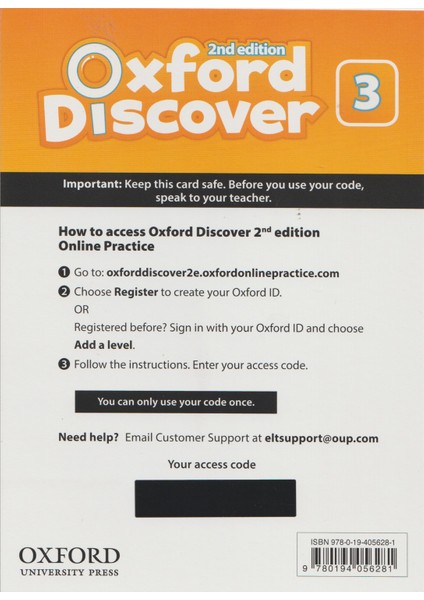Oxford Discover Level 3 Student's Book Workbook With Online Practice 2nd Edition