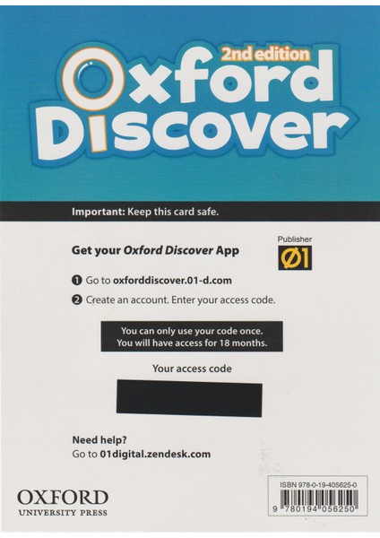 Oxford Discover Level 3 Student's Book Workbook With Online Practice 2nd Edition