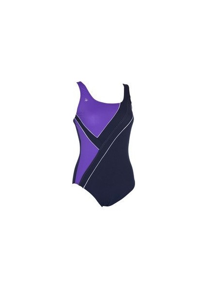 Aqua Sphere Carline Purple Navy Blue Kadın  Mayosu