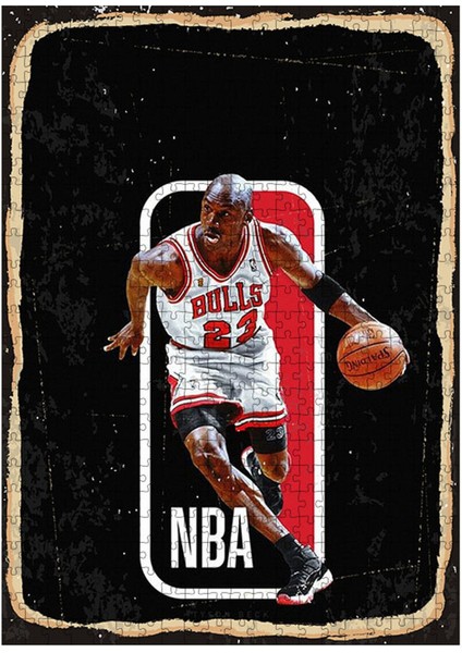 Ahşap Mdf Puzzle Yapboz Chicago Bulls: Michael Jordan 500 Parça 50*70 cm