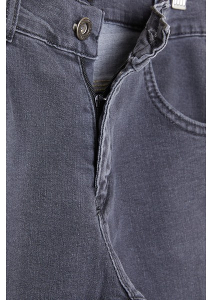 Koyu Gri Dar Paça Erkek Çocuk Jean Pantolon 16222 fiyatları
