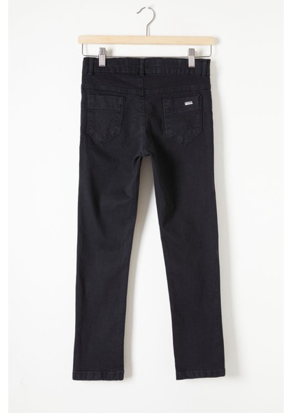 Siyah Desenli Erkek Çocuk Jean Pantolon 16221 fırsatları