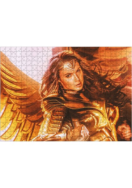 Ahşap Mdf Puzzle Yapboz Wonder Woman 500 Parça 50*70 cm