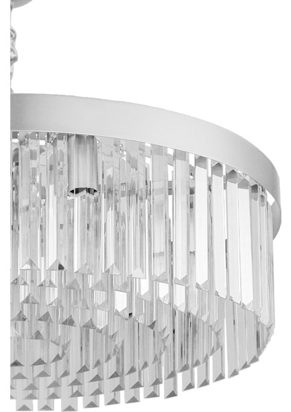 Avizemoda Desina 60'lık Kristal Taşlı Lüks Avize - (Gümüş-Yaldız) PY-300-60 fırsatları