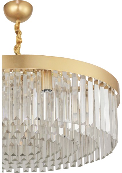 Avizemoda Desina 60'lık Kristal Taşlı Lüks Avize - (Sarı-Yaldız) PY-300-60 indirimleri
