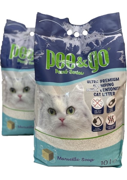 Kedi Kumu 10 lt Sabun Kokulu x 2 Adet