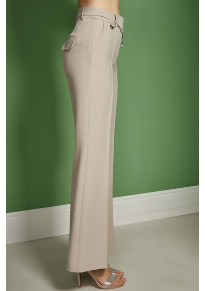 Ispanyol Paça Taş Dokuma Pantolon indirimleri