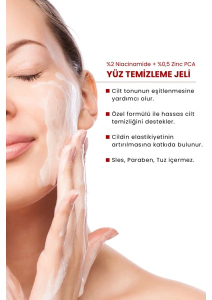 Hydro Solution %2 Niacinamide + %0,5 Zinc Pca Temizleme Jeli 200 ml