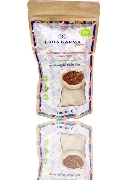 Lara Karma Gurme Glutensiz Çiğ Karabuğday (Greçka) 700 gr