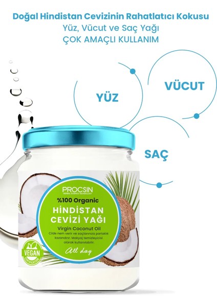 Hindistan Cevizi Yağı 190 ML indirimleri