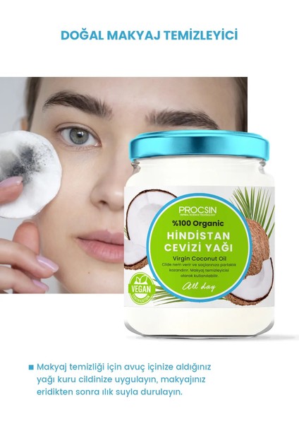 Hindistan Cevizi Yağı 190 ML