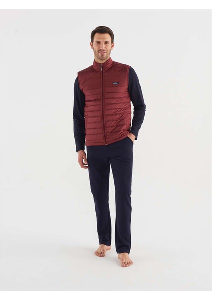 - Erkek Bordo Eşofman Takım 3763