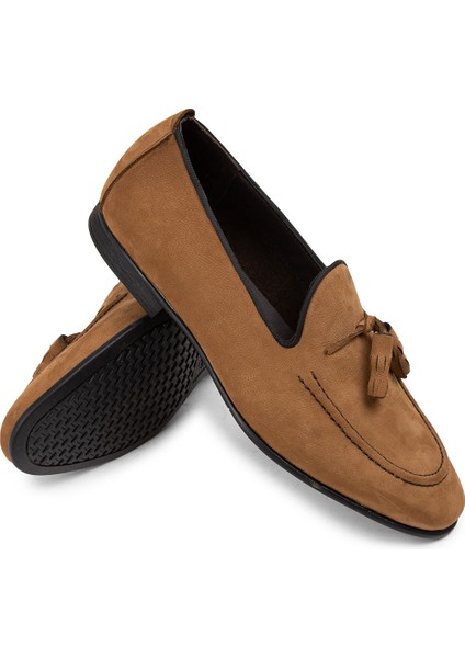 Nubuk Taba Rengi Erkek Loafer - 01701MTBAC17 modelleri