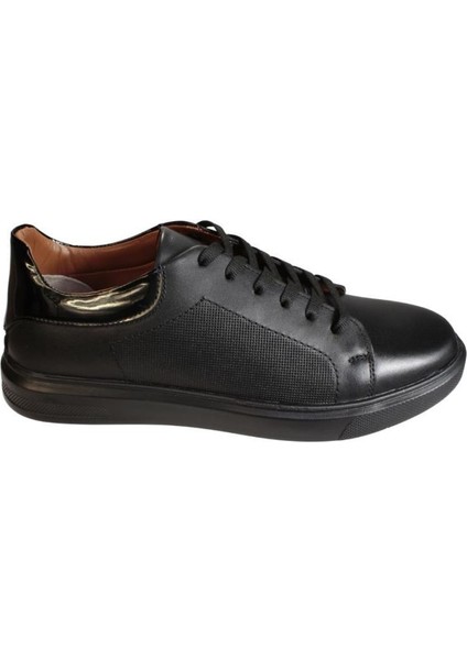Yazkış Erkek Siyah Cilt Deri Bağcıklı Günlük Ayakkabı fiyatları