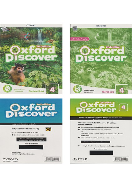 Oxford Discover Level 4 Student's Book Workbook With Online Practice 2nd Edition