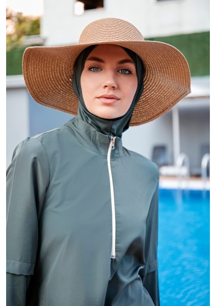 Camel Geniş Hasır Şapka 14232 fiyatları