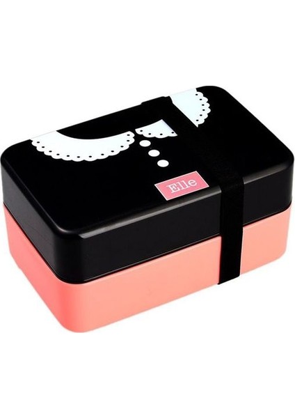 730ML Tie Öğle Yemeği Kutusu Bento Kutusu (Yurt Dışından)