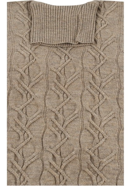 Vizon Slim Fit Tam Balıkçı Yaka Erkek Triko