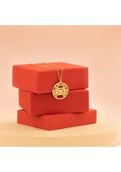 Origami Yengeç Gümüş Kolye modelleri