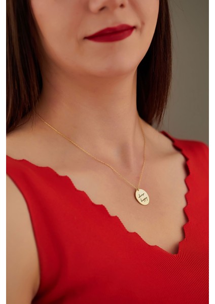 Isimli Daire Gümüş Kolye fırsatları