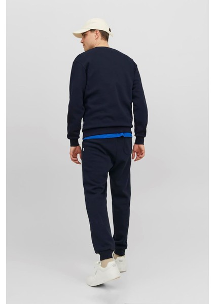 Erkek Jjebradley Bisiklet Yaka Sweatshirt 12249341 Lacivert indirimleri