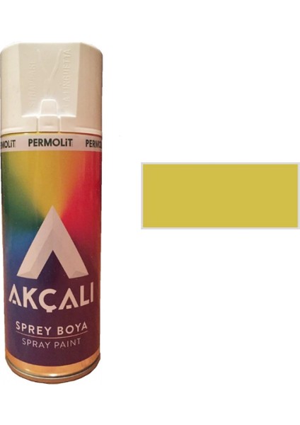 Sprey Boya Metalik Sarı (Simli) 400 ml - 353