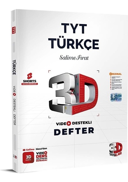 TYT Video Destekli Türkçe Defter